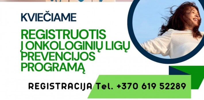 ONKOLOGINIŲ LIGŲ PREVENCIJA VISAGINO SAVIVALDYBĖJE