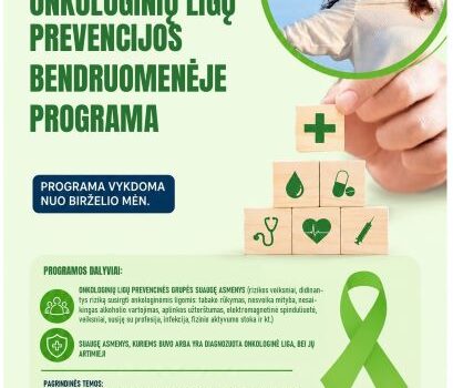 Onkologinių ligų prevencija